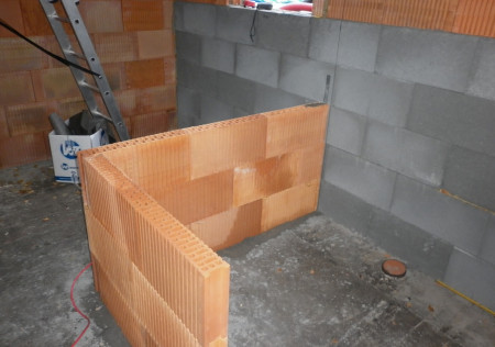 Příčky RD Podlesí 10/25